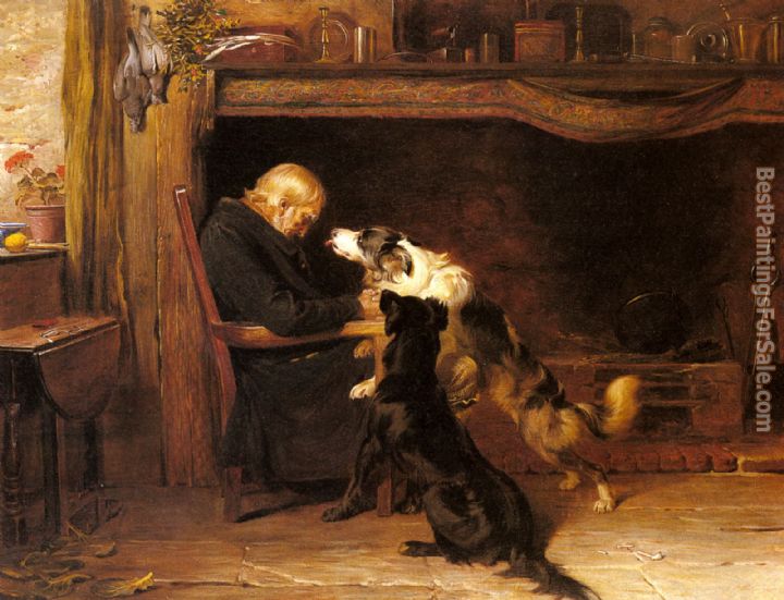 Briton Riviere Paintings for sale